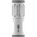 LED bärbar uppladdningsbar lampa med en insektsfälla LED/6W/1800 mAh IPX4 vit/grå