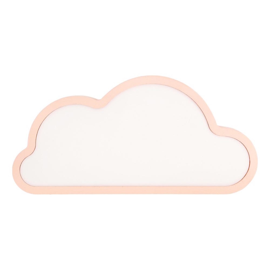 LED Barnbordslampa CLOUD LED/11W/230V rosa