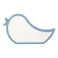 LED Barnlampa BIRD LED/12W/230V blå