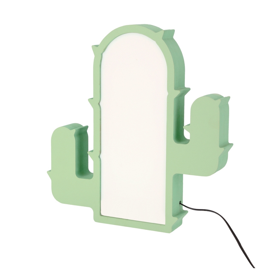 LED Barnlampa CACTUS LED/10W/230V grön