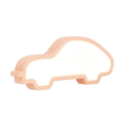LED Barnlampan CAR LED/11W/230V rosa