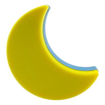 LED Barnnattlampa med skymningssensor LED/0,5W/230V måne