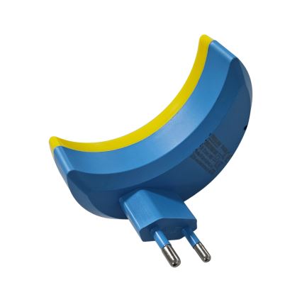 LED Barnnattlampa med skymningssensor LED/0,5W/230V måne
