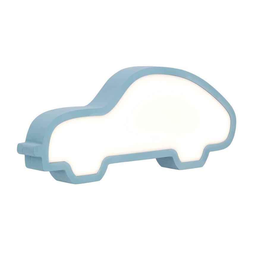 LED barnskrivbordslampa CAR LED/11W/230V blå