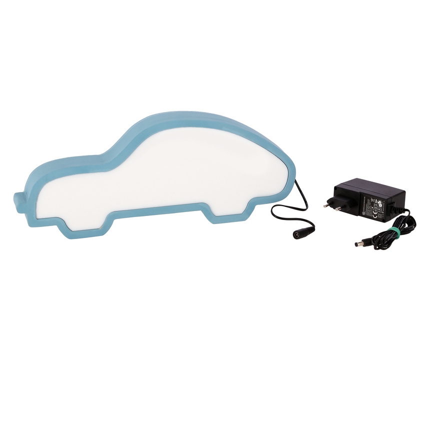 LED barnskrivbordslampa CAR LED/11W/230V blå