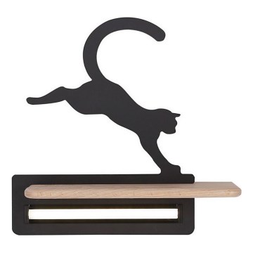 LED Barnvägglampa med hylla JUMPING CAT LED/5W/230V,