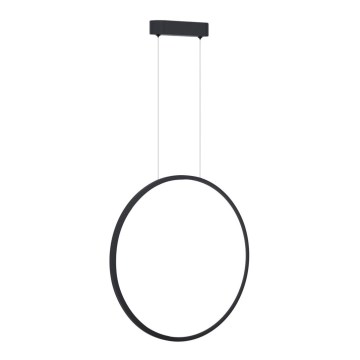 LED Bathroom ljuskrona on a string SATURNO LED/28W/230V IP44 antracit