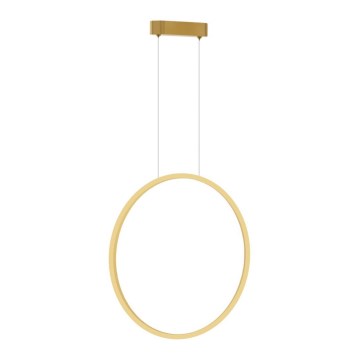 LED Bathroom ljuskrona on a string SATURNO LED/28W/230V IP44 gyllene