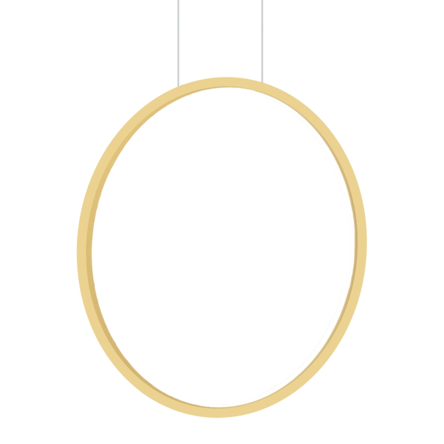 LED Bathroom ljuskrona on a string SATURNO LED/28W/230V IP44 gyllene