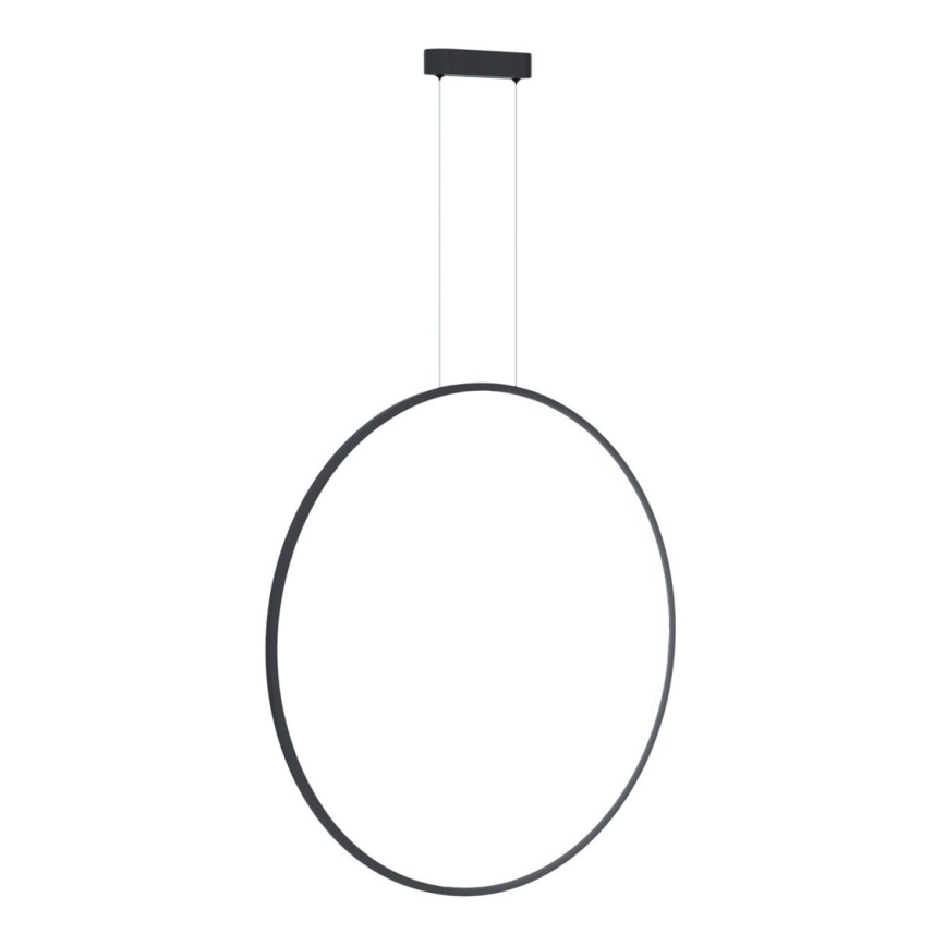 LED Bathroom ljuskrona on a string SATURNO LED/46W/230V IP44 antracit
