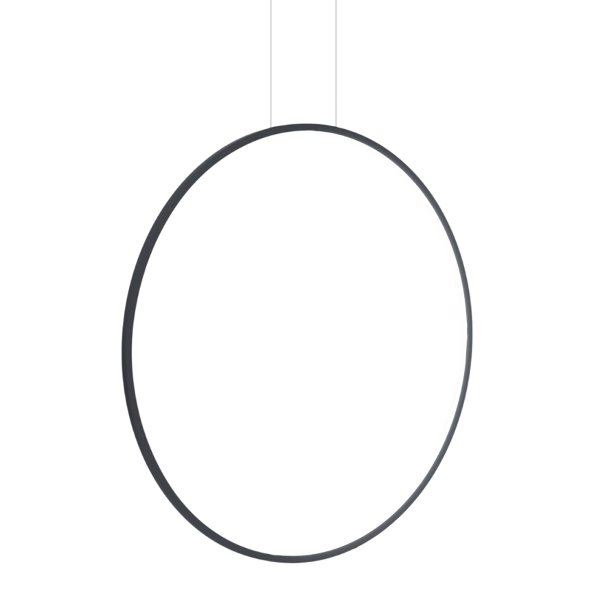 LED Bathroom ljuskrona on a string SATURNO LED/46W/230V IP44 antracit