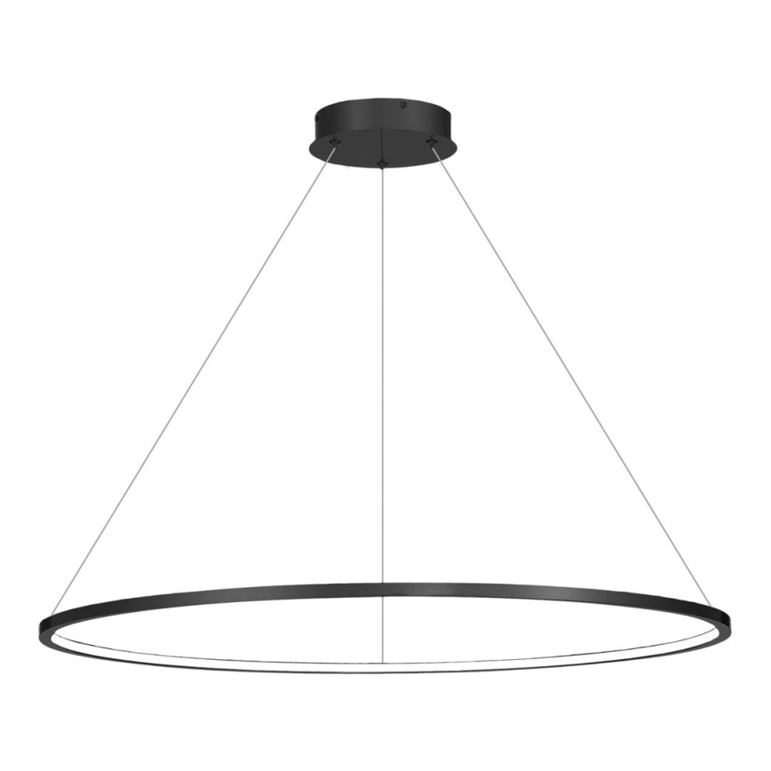 LED Bathroom ljuskrona on a string SATURNO LED/57W/230V IP44 antracit