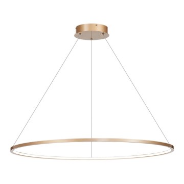 LED Bathroom ljuskrona on a string SATURNO LED/57W/230V IP44 gyllene