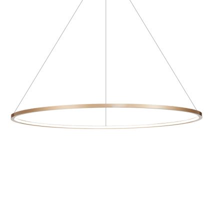 LED Bathroom ljuskrona on a string SATURNO LED/57W/230V IP44 gyllene