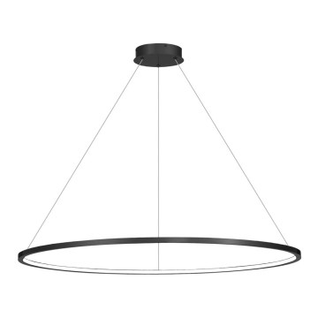 LED Bathroom ljuskrona on a string SATURNO LED/65W/230V IP44 antracit