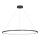 LED Bathroom ljuskrona on a string SATURNO LED/65W/230V IP44 antracit