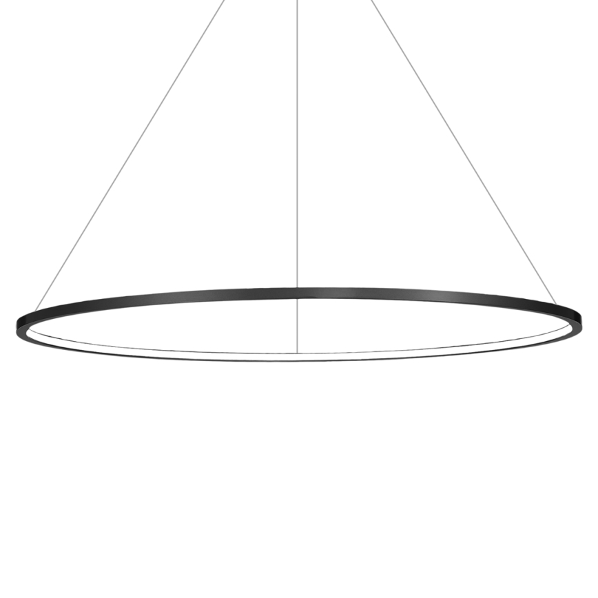 LED Bathroom ljuskrona on a string SATURNO LED/65W/230V IP44 antracit