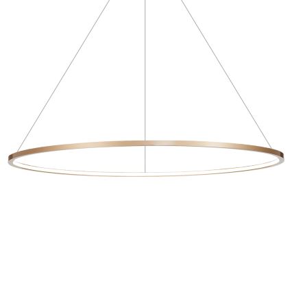 LED Bathroom ljuskrona on a string SATURNO LED/65W/230V IP44 gyllene