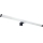 LED-belysning för badrumsspegel LED/12 W/230 V, 59,5 cm, IP44, svart