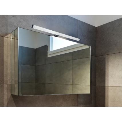 LED-belysning för badrumsspegel LED/12 W/230 V, 59,5 cm, IP44, svart