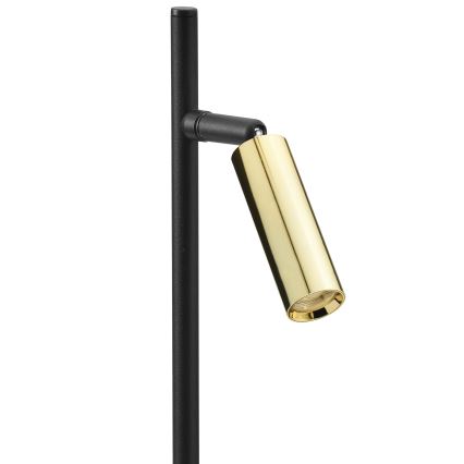 LED Bordslampa LAGOS 1xG9/6W/230V 4000K svart/guld