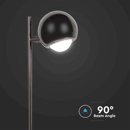 LED bordslampa LED/5W/230V 3000K svart