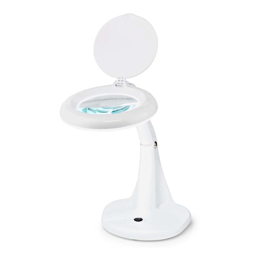 LED bordslampa med en magnifier LED/6,5W/230V 6500K
