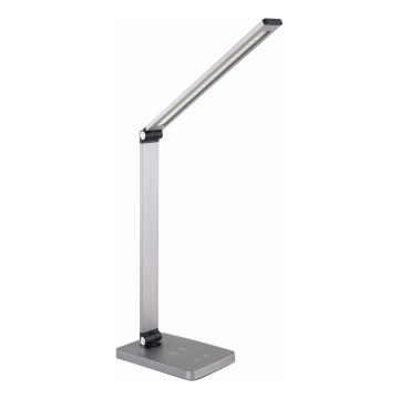 LED bordslampa med en trådlös laddare LED/10W/230V 3000/4000/4500/5000/6000K matt krom