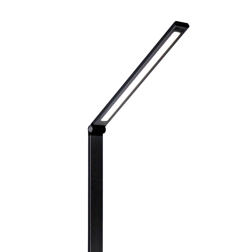 LED bordslampa med en trådlös laddare LED/10W/230V 3000/4000/4500/5000/6000K svart
