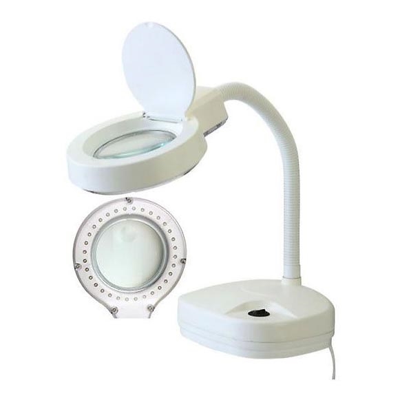 LED Bordslampa med förstoringsglas LED/10W/230V