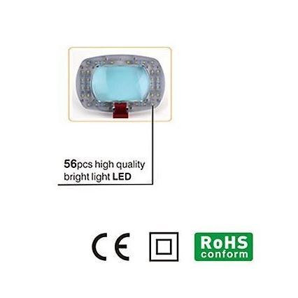 LED bordslampa med förstoringsglas LED/7W/230V 6500K vit