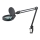 LED Bordslampa med förstoringsglas LED/9W/230V svart