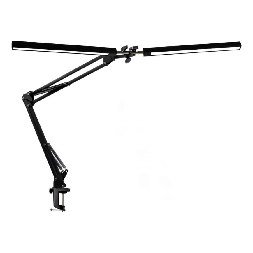 LED bordslampa med klämma 2xLED/10W/230V 2800-6800K