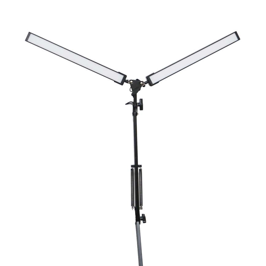 LED bordslampa med klämma 2xLED/10W/230V 2800-6800K