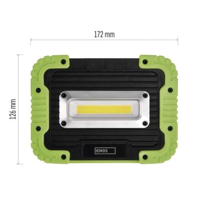 LED COB Uppladdningsbar strålkastare LED/3,7V 3000 mAh IP44