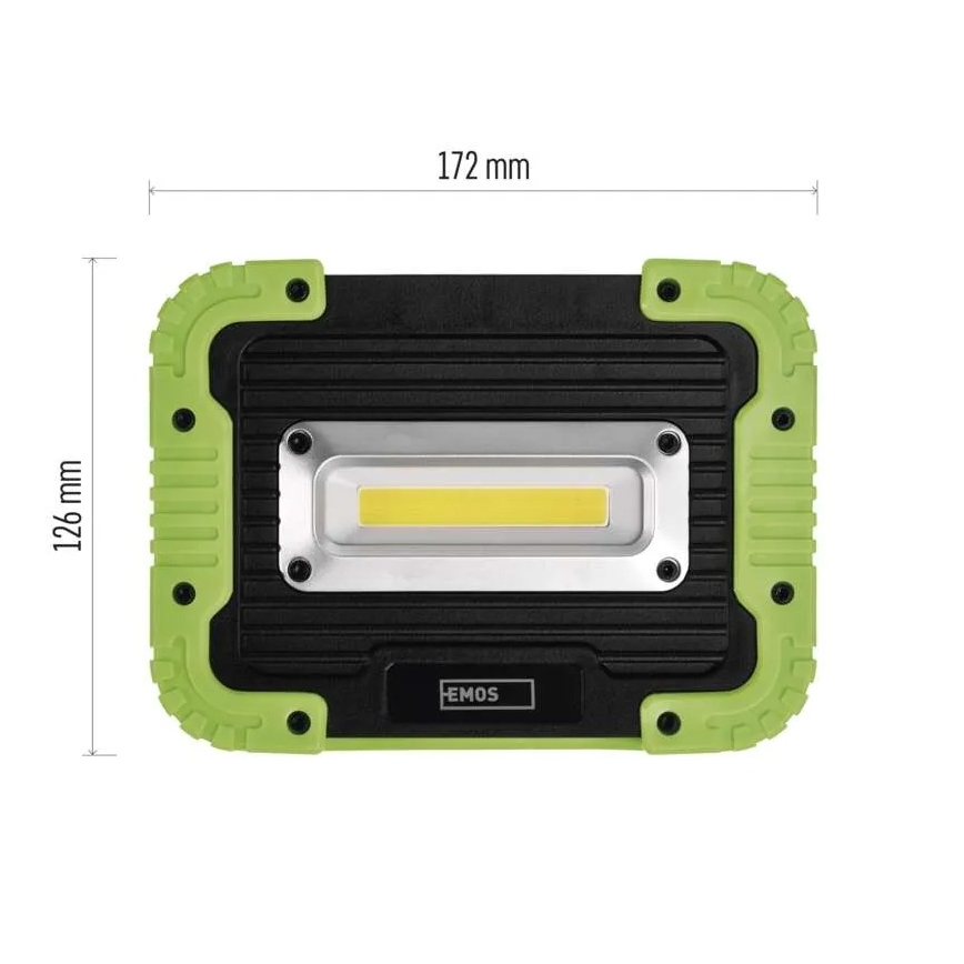 LED COB Uppladdningsbar strålkastare LED/3,7V 3000 mAh IP44