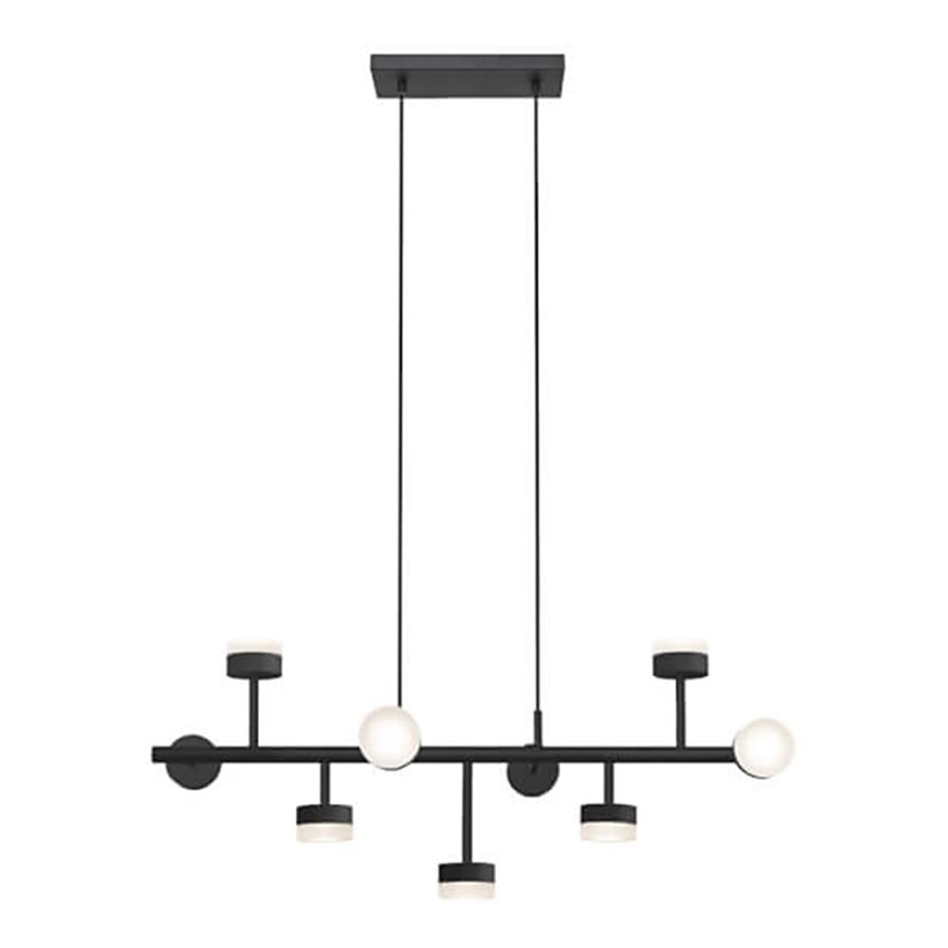 LED COMFORT 9xLED/5W/230V svart
