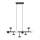LED COMFORT 9xLED/5W/230V svart