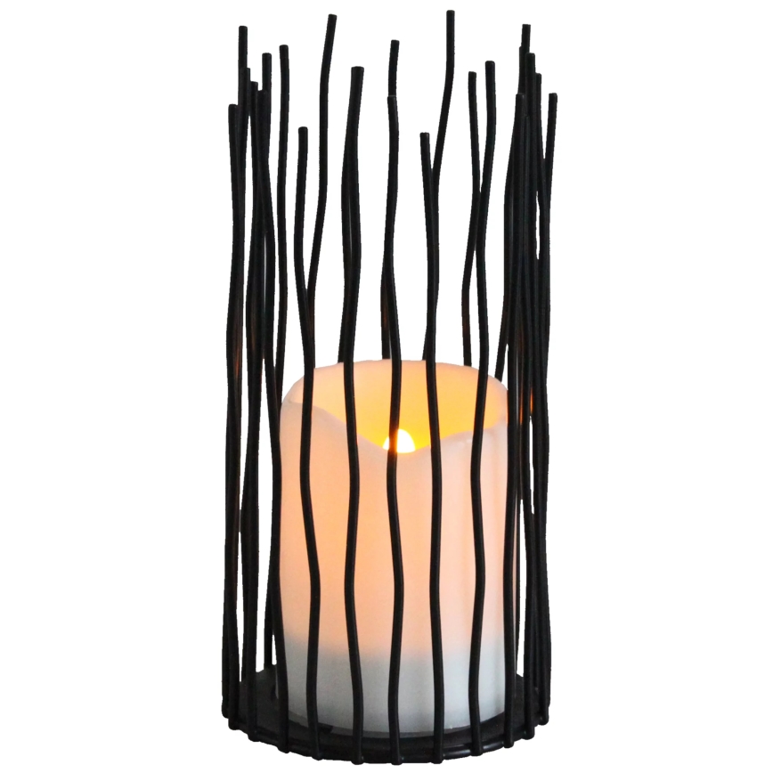 LED Dekorativ armatur för utomhusbruk NYBORG LED/2xAA 22 cm IP44 varm vit