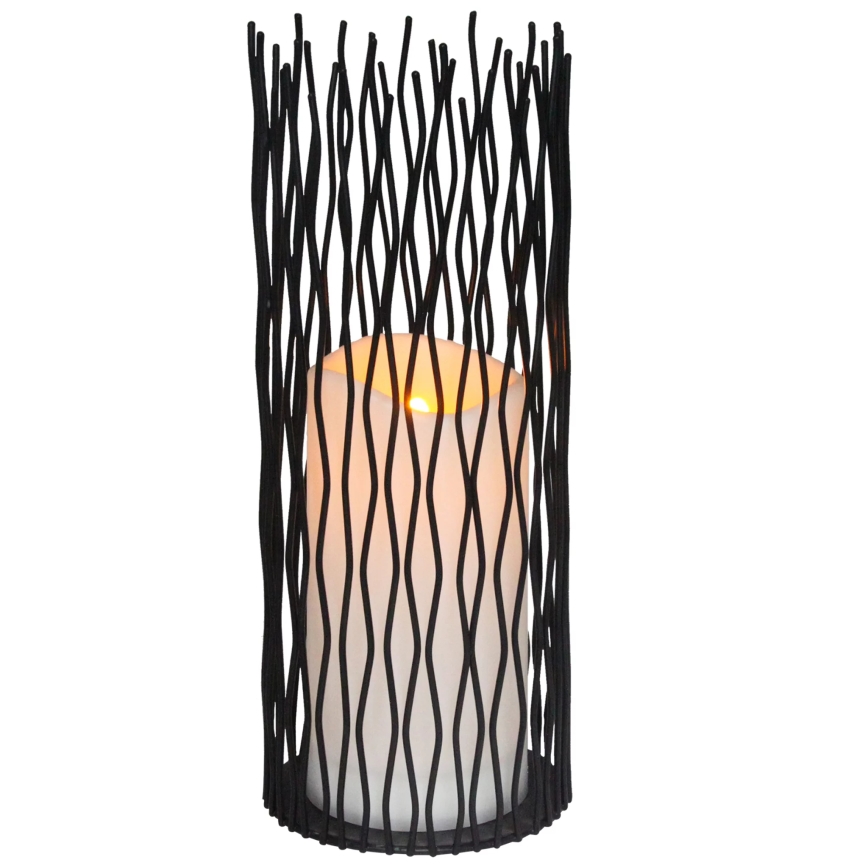 LED Dekorativ armatur för utomhusbruk NYBORG LED/2xAA 35 cm IP44 varm vit