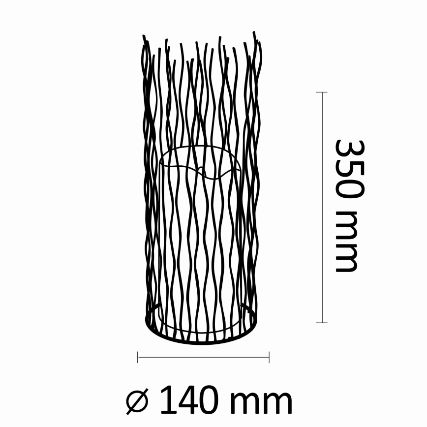 LED Dekorativ armatur för utomhusbruk NYBORG LED/2xAA 35 cm IP44 varm vit