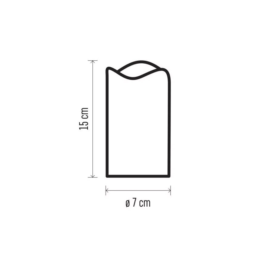 LED Dekorativ projektor LED/3xAAA stjärnor varm vit