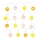 LED Dekorativ slinga 16xLED/2xAA 3,3m varm vit