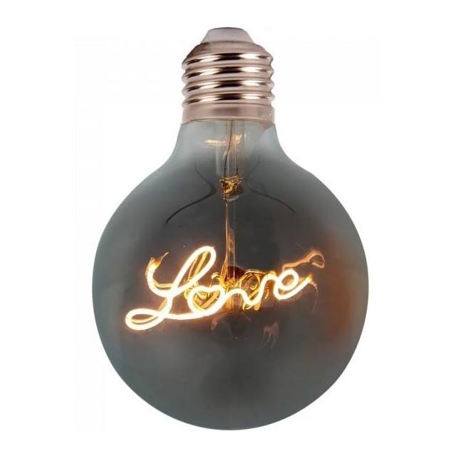 LED dekorativbelysning Glödlampa FILAMENT G125 E27/5W/230V 2200K