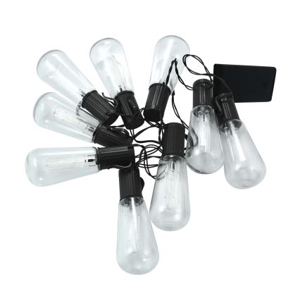 LED dekorkedja EDISON 2,65 m 10xLED/2xAA