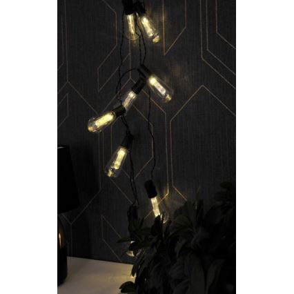 LED dekorkedja EDISON 2,65 m 10xLED/2xAA