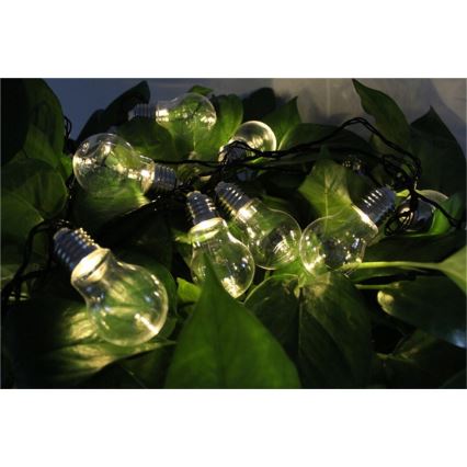 LED dekorkedja SMOLDER 2,1 m 10xLED/2xAA