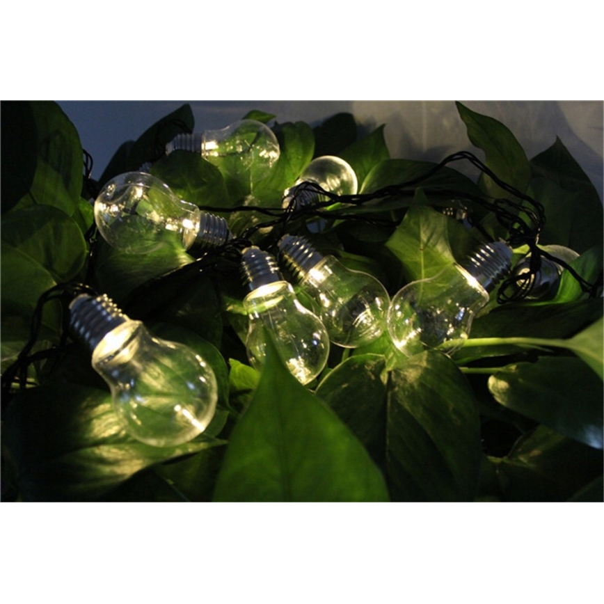 LED dekorkedja SMOLDER 2,1 m 10xLED/2xAA