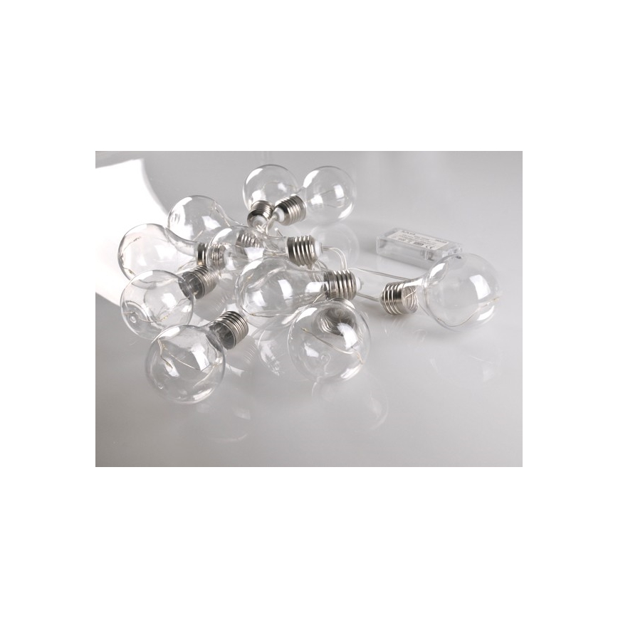 LED dekorkedja SMOLDER 2,1 m 10xLED/2xAA