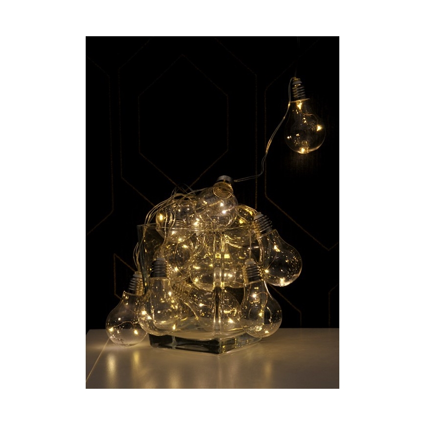 LED dekorkedja SMOLDER 5,3 m 20xLED/2,7W/230V